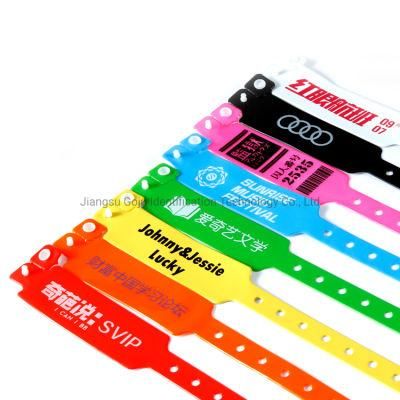 Custom Wide Shape Vinyl Wristband PVC Bracelets Love Gift Business Customize Logo Style