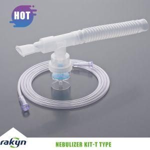 Medical Disposable PVC Nebulizer Mask T-Type