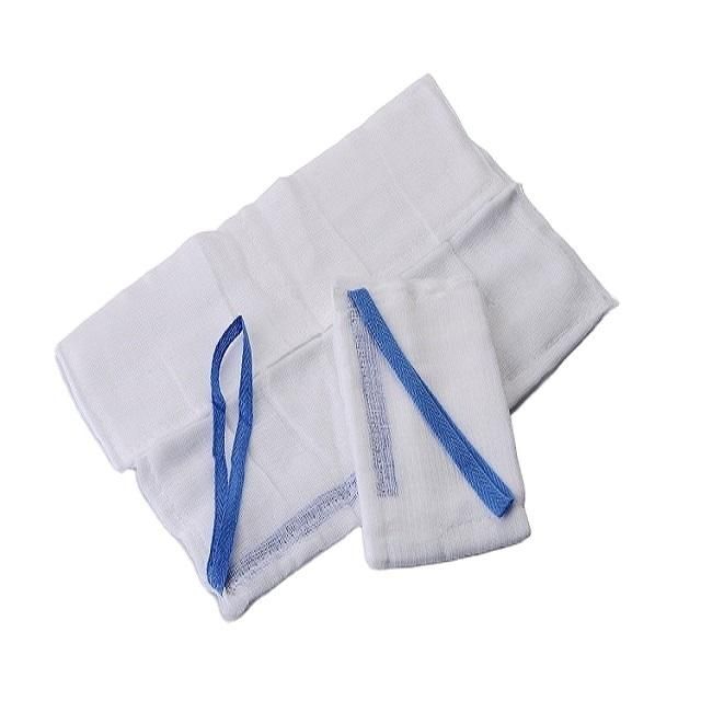 Non-Sterile Softness Abdominal Swab Surgical X-ray Lap Laparotomy Gauze Sponge CE/ISO