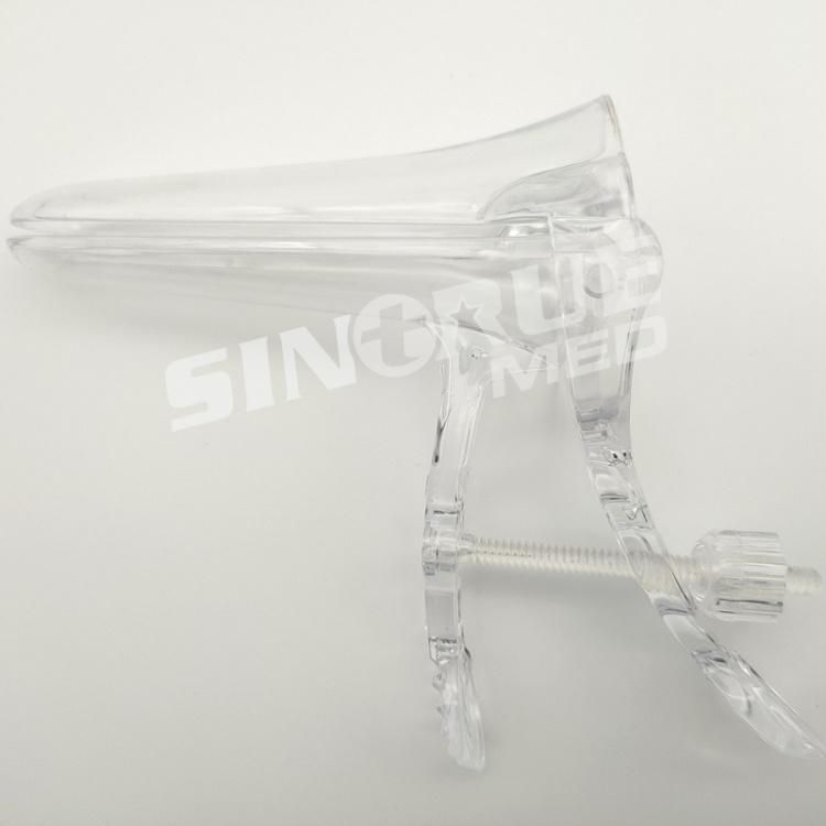 Hospital Disposable Medical Middle Screw Type Vaginal Speculum