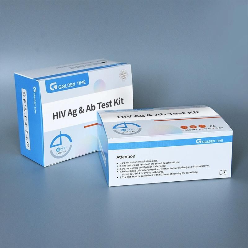 Ivd Kit Medical Diagnostic Aids HIV 4th Generation Test AG Ab