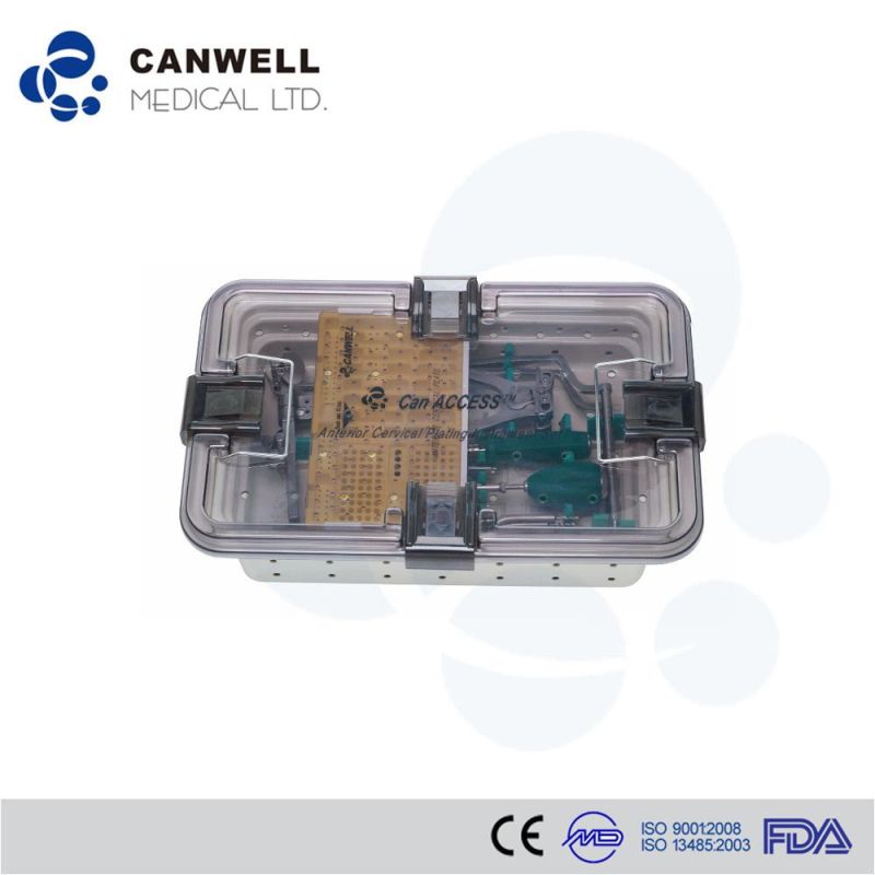 Canwell Anterior Cervical Instrument Set Orthopedic Instrument Spine Instrument