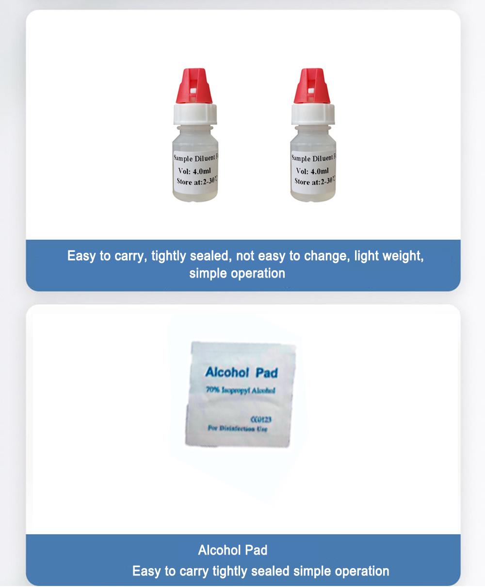 One Step High Quality Malaria PF Rapid Diagnostic Test Kit