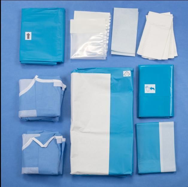 CE General Sterile Disposable Surgical Packs Non-Woven Surgical Universal Pack