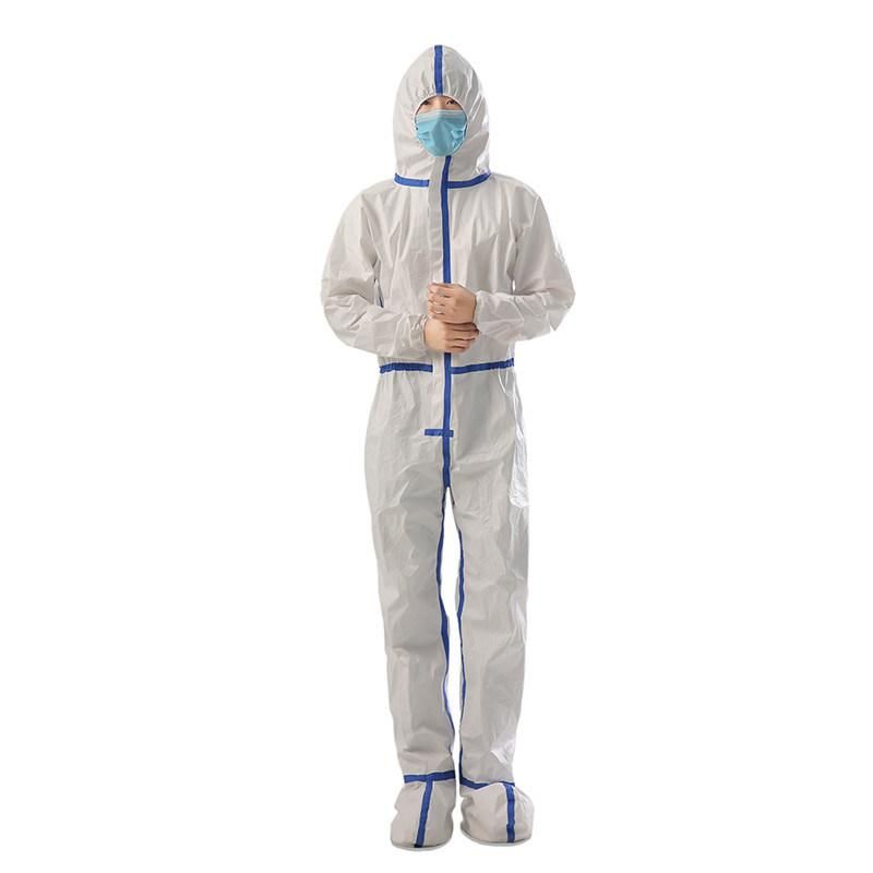 Hospital ICU Police Protective Safety Coverall Suit Waterproof Full Body Protection Suit