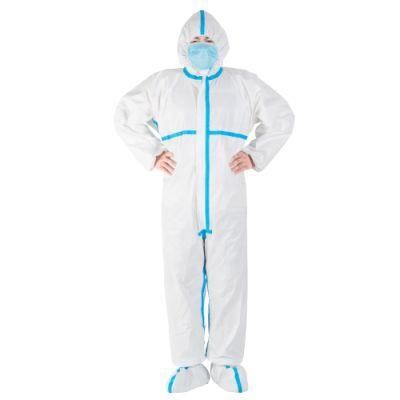 Manufacture Direct Selling Disposable Protective Clothing for Medical Use Isolation Gown