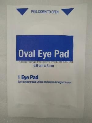 Disposable First Aid Medical Sterile Gauze Oval Eye Pad