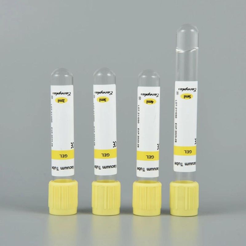 Siny Vacuum Blood Collection Test Tube Gel Tube with ISO