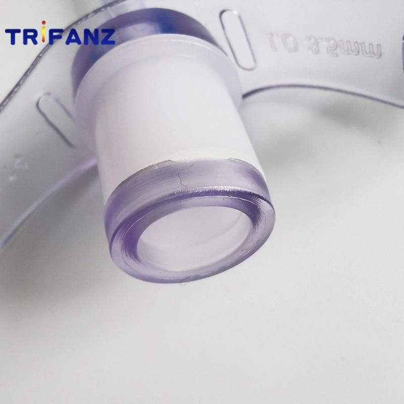 Disposable PVC Tracheostomy Tube with Cuff