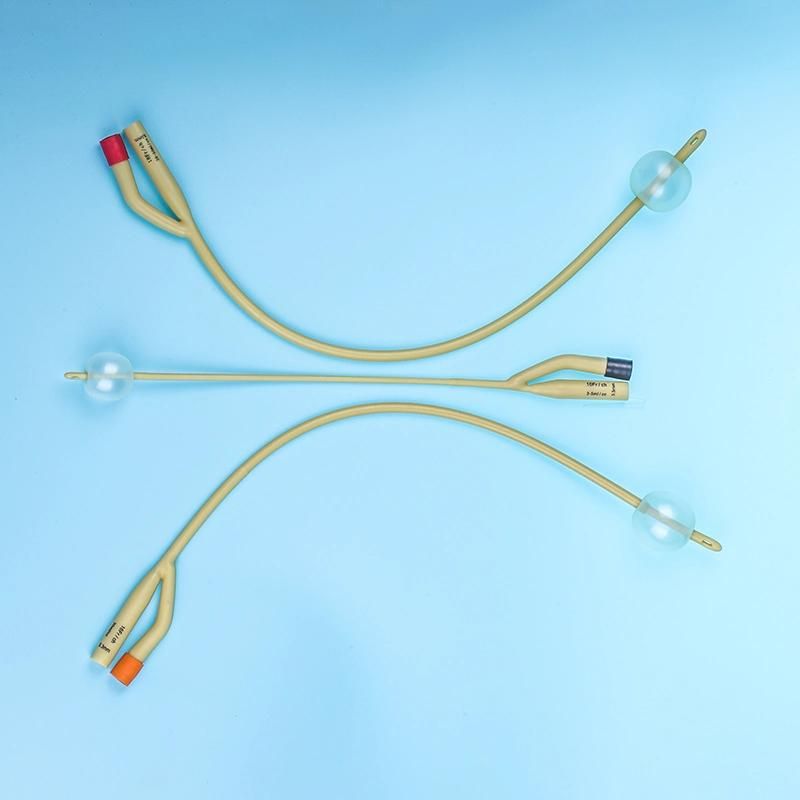 Surgical Sterile Latex Foley Balloon Urethral Catheter