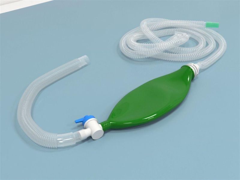 Disposable Expandable Corrugated Anaesthesia Breathing Circuit with Valve