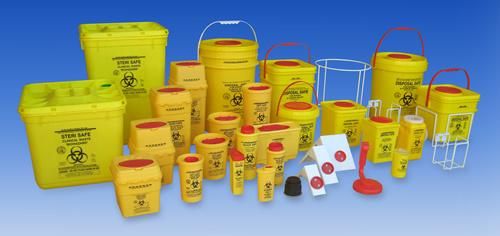 Hospital Used Medical Waste Container Pedal Bins
