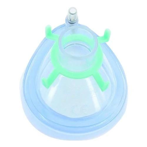 High Quality Medical Breathing Apparatus PVC Transparent Anesthesia Mask for Hospital Use
