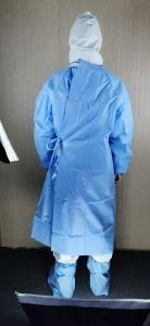Plastic Disposable CPE Surgical Isolation Gown for Medical Use