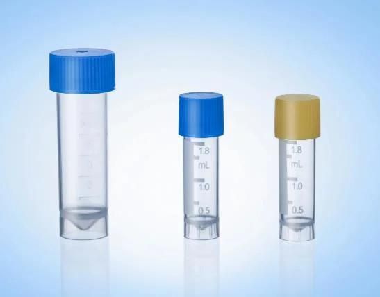 1.8 Ml 1.2ml Cryovial Tube Cryo Tube for Labs