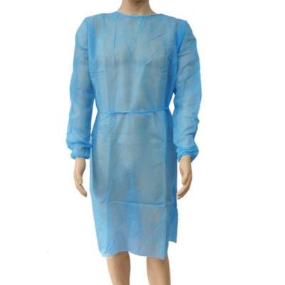 AAMI 2 Plastic Isolation Gown Disposable Isolation Gown Manufacturers