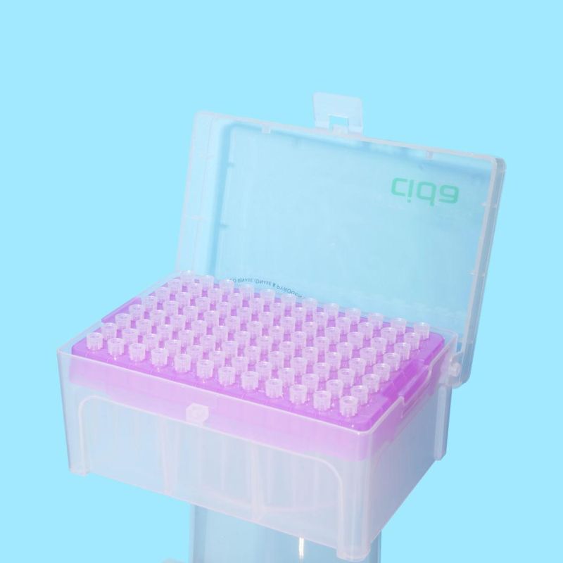 Wholesale China Laboratory Supplies Medical Device Dnase Rnase Free Sterile Universal Filter Pipette Tips 96 Units Rack for All Brands of Pipette