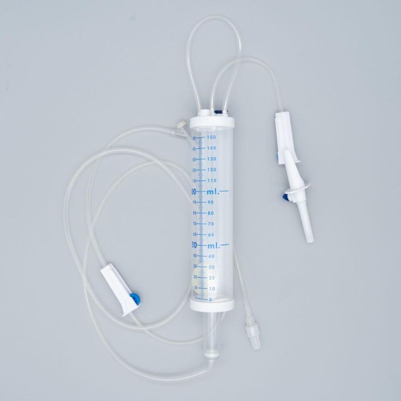 PVC Free Pediatric Pedia Drip Burette Infusion Set with China Supplier