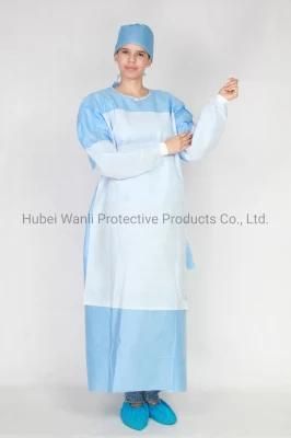Resistant Antistatic Reusable AAMI Level Isolation Gowns Surgical Gown Medical Gown