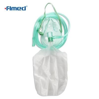 High Quality Non-Rebreather Oxygen Mask with Reservoir Bag