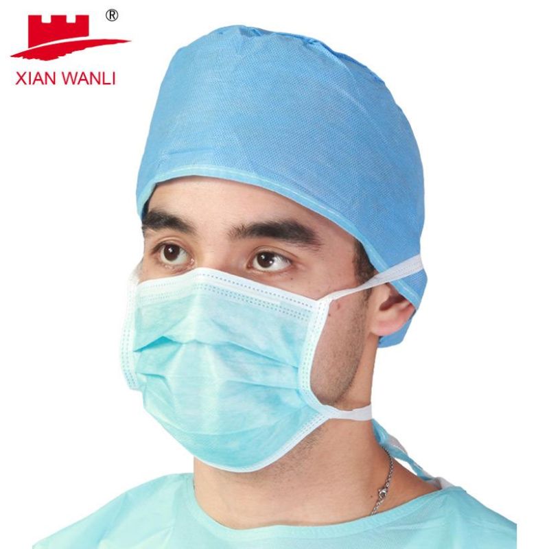 Disposable Type Iir Ear Loop Face Mask with Face Shield