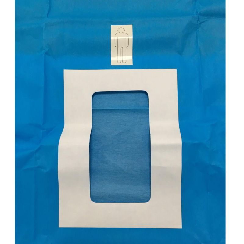 TUV CE Certificated Disposable Eo Sterile Surgical U Split Drape with Adhesive