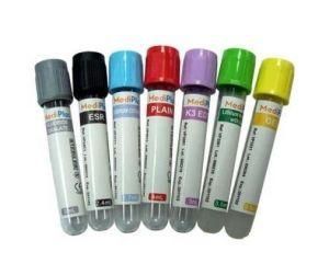 Pet/Glass Low Price Medical Vacuum Blood Collection Vials with Ce/ISO/FDA Certificate