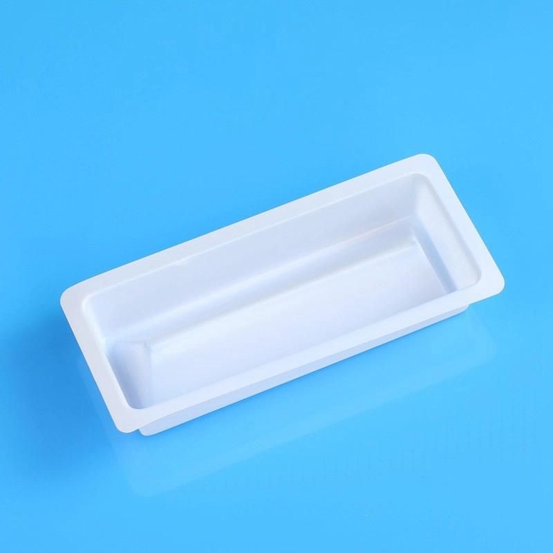 Reagent Reservoir Plastic Transparent 185ml 384 Well Pipetting Reagent Reservoir Basin Plate for Lab 55 Ml Disposable Lightweight White Single Channel Reagent