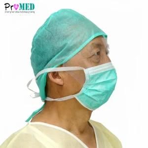 Disposable Nonwoven Surgical Face Mask With Eyeshield, Anti-fog Eyeglass Mask, Splash Proof Mask, Face Mask With Shield