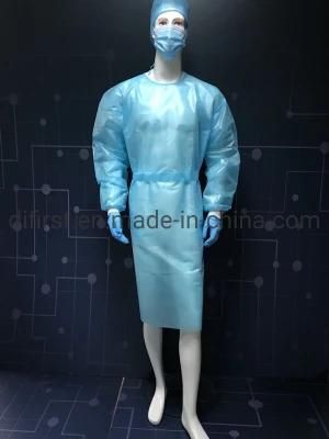 Level 2 Medical Knit-Cuff Untrasonic Surgical Gown