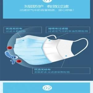 Dust Disposable Non Woven Face Mask with Valve Folding Mouth Mask