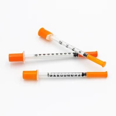 Sterile Disposable Insulin Syringe with Needle