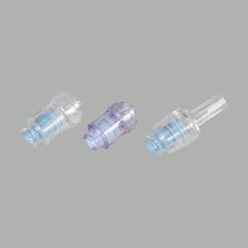 Disposable Infusion Set Accessories Infusion Set Components Y Type Needle Free Connector Needleless Connector, Needle Free Valve Light Proof