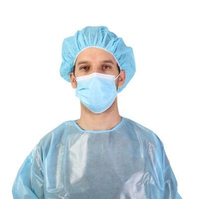 Disposable Men Women Adjustable Scrub Doctor Nurse Chef Cap with Sweatband Working Wear Dustproof Hat Working Cap Bouffant Hats