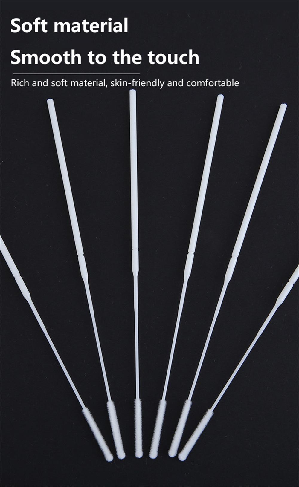 Nylon Tipped Swabs Flocking Breakable Disposable Nasal Swabs Sample Collection Cotton Swab