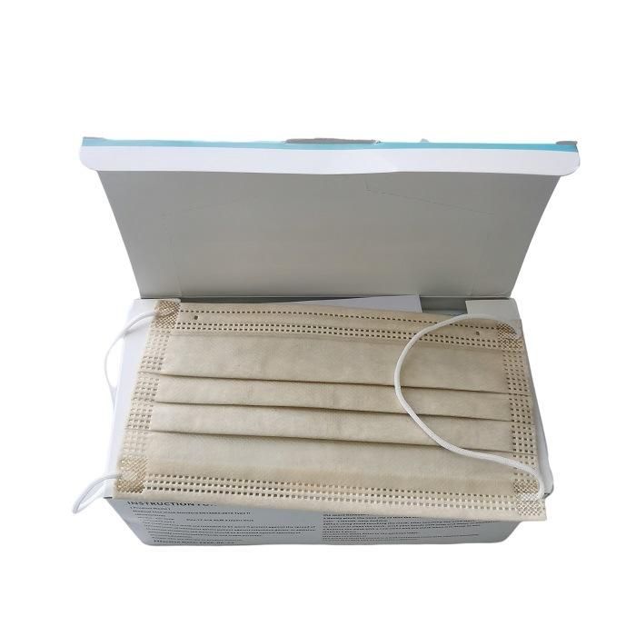 Supplier Electronic Industry Healthcare High Quality Anti-Dust Breathing Protective Isolation Cleanroom Disposable Non-Woven Face Mask Manufacturer