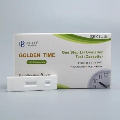 Medical Diagnostic Test Kits Cassette Pregnancy and Ovulation Lh Rapid Test