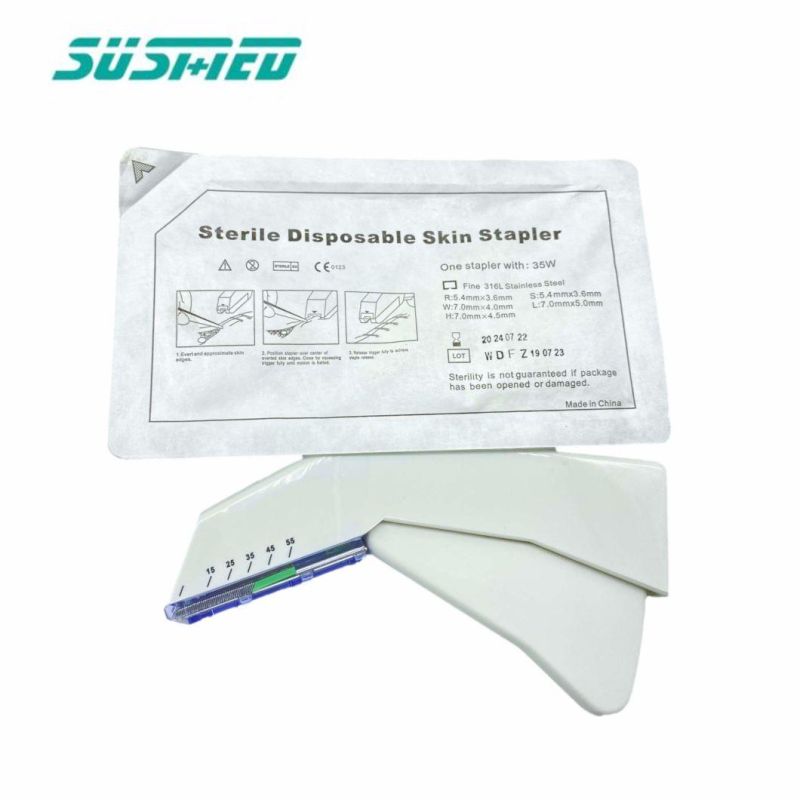 Disposable Skin Stapler 35W/55W Disposable Stapler Remover