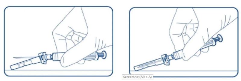 Sterile Hypodermic Safety Needle Syringe Needle for Hospital with CE FDA ISO &510K