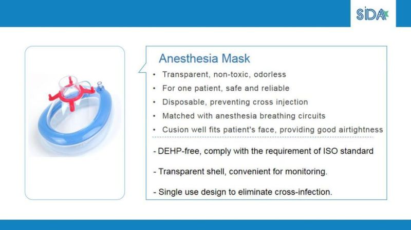 Disposable Plastic Dental Anesthesia Mask