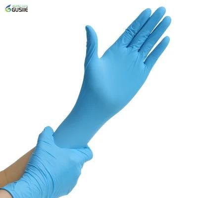 Customized Disposable Nitrile Gloves Food-Grade Protective Medical Examination Gloves