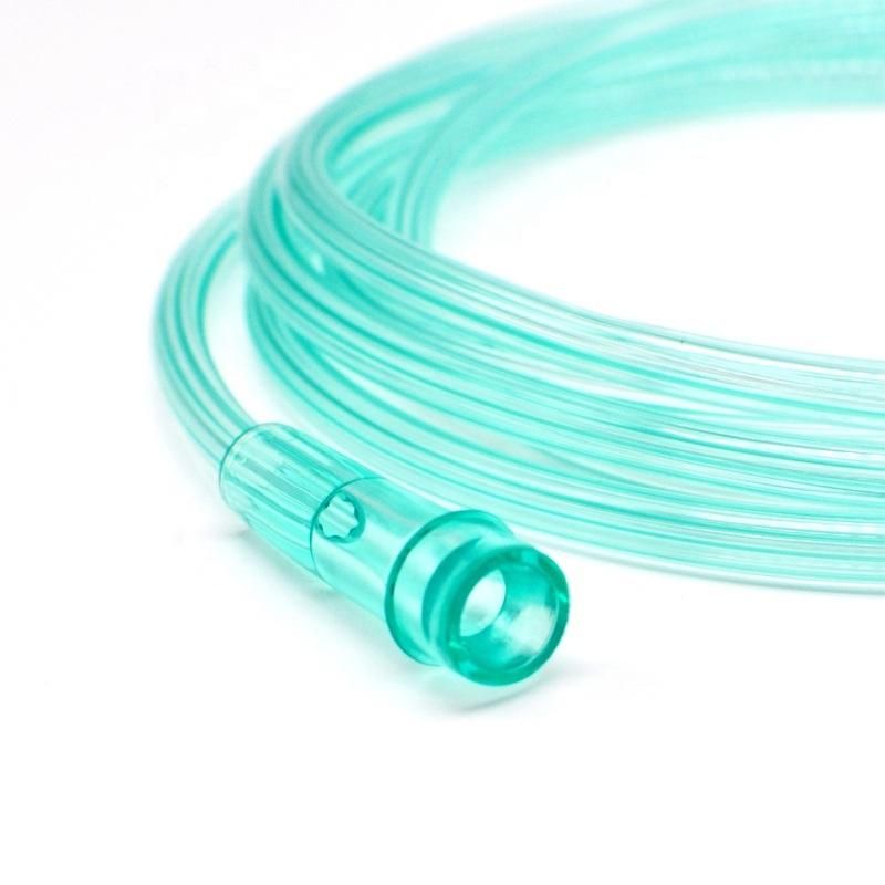 CE & ISO Approved PVC Sterile Nasal Oxygen Connecting Tube Cannula Tubing