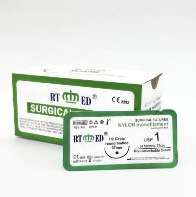 Nylon Surgical Suture with Needle