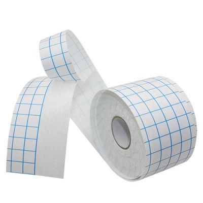 Waterproof Transparent Wound Dressings Non-Woven Fixation Medical Surgical Tape Roll