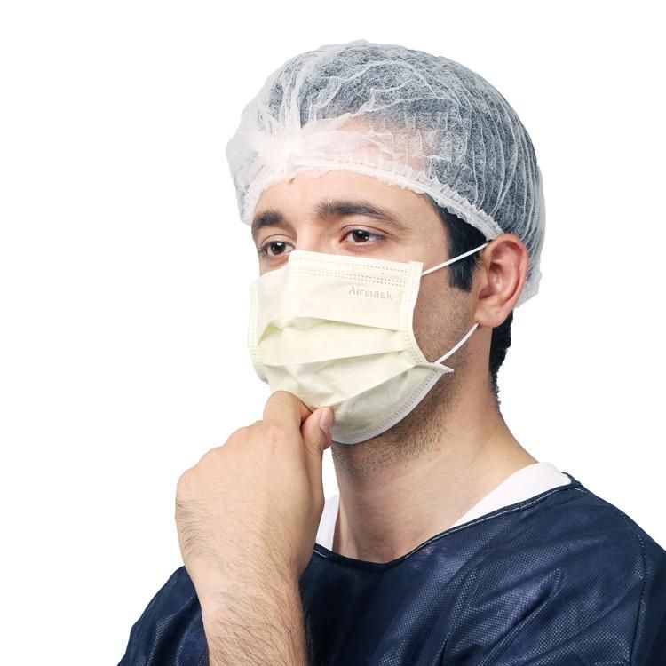 3 Layers Nonwoven Anti Virus Daily Use Pink Breathable Sterile Surgical Disposable Medical Mask for Doctor