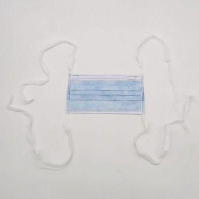 CE En14683 Type Iir Wholesale Disposable Dustproof for Adult Medical Surgical CE Ear Loop &amp; Tie on Face Mask