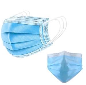 Anti-Dust Water Proof Face Manufacturer Wholesale 3 Layers Non Woven Surgical and Medical Disposable Protective Face Mask