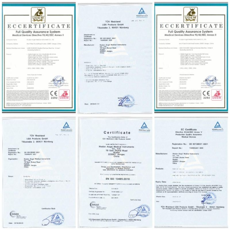 CE&ISO Certificate Disposable Medical Sterile Monofilament Polypropylene Surgical Suture