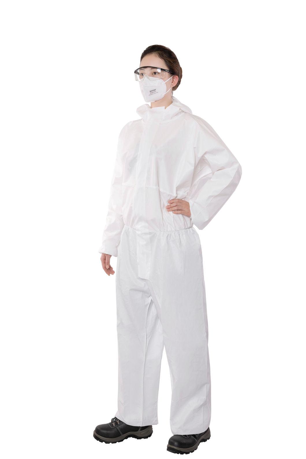 Protective Light Weight Disposable SMS Protective Safety Coverall Suits Protection Clothing