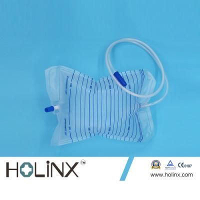 Adult Medical Disposable Urine Drainage Bag with CE/ISO Certificate